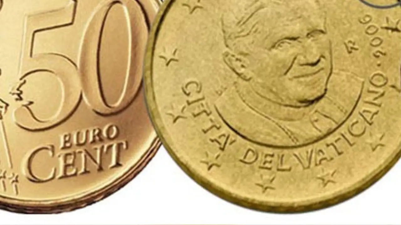 Le monete rare del Vaticano possono superare i 500 euro di valore Le monete rare del Vaticano possono superare i 500 euro di valore